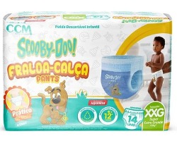 FRALDA SCOOBY-DOO CALC JUMB XXG 14