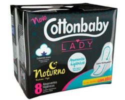 ABSORVENTE COTTONBABY NOT SUA AB 8UN