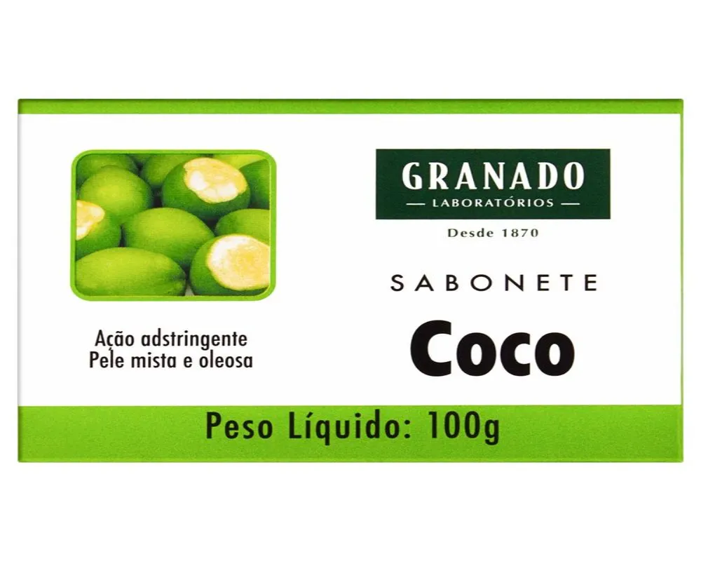 SABONETE GRANADO COCO 100G