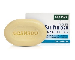 SABONETE GRANADO SULFUROSO ENXOFRE 10% 90G