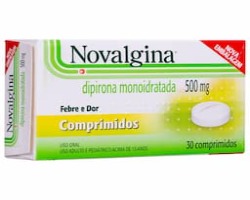 NOVALGINA 500MG 30CP