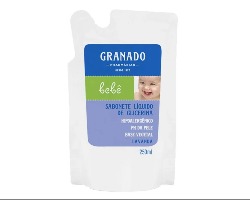 SABONETE LIQUIDO GRANADO BEBE LAVANDA REFIL 250ML