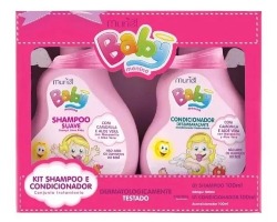 KIT MURIEL BABY MENINA SHAMPOO + CONDICIONADOR