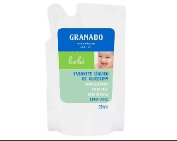 SABONETE LIQUIDO GRANADO BEBE ERVA DOCE REFIL 250ML