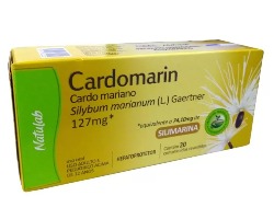 CARDOMARIN 127MG 20CP REV