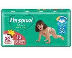 FRALDA PERSONAL SOF&PR JUMBI TAMANHO XG 12
