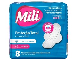 ABSORVENTE MILI CONF TOT SUA AB 8UN