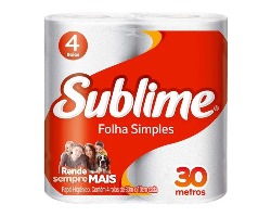 PAPEL HIG SUBL SIMP NEUT 4UN