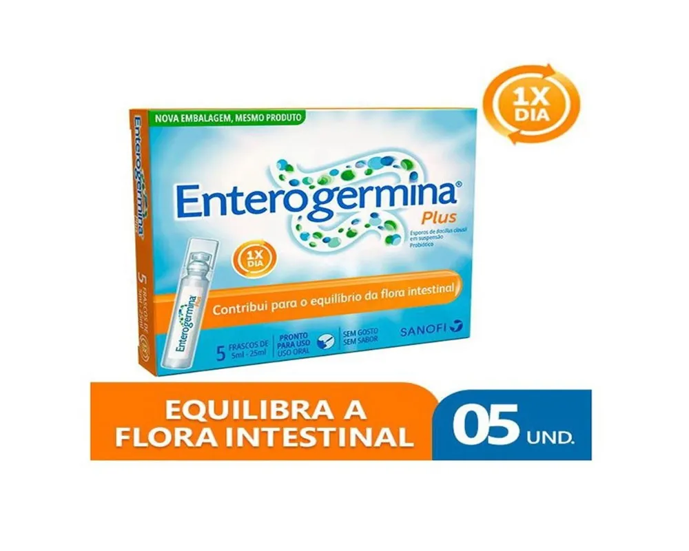 ENTEROGERMINA PLUS 5FLAC 5ML