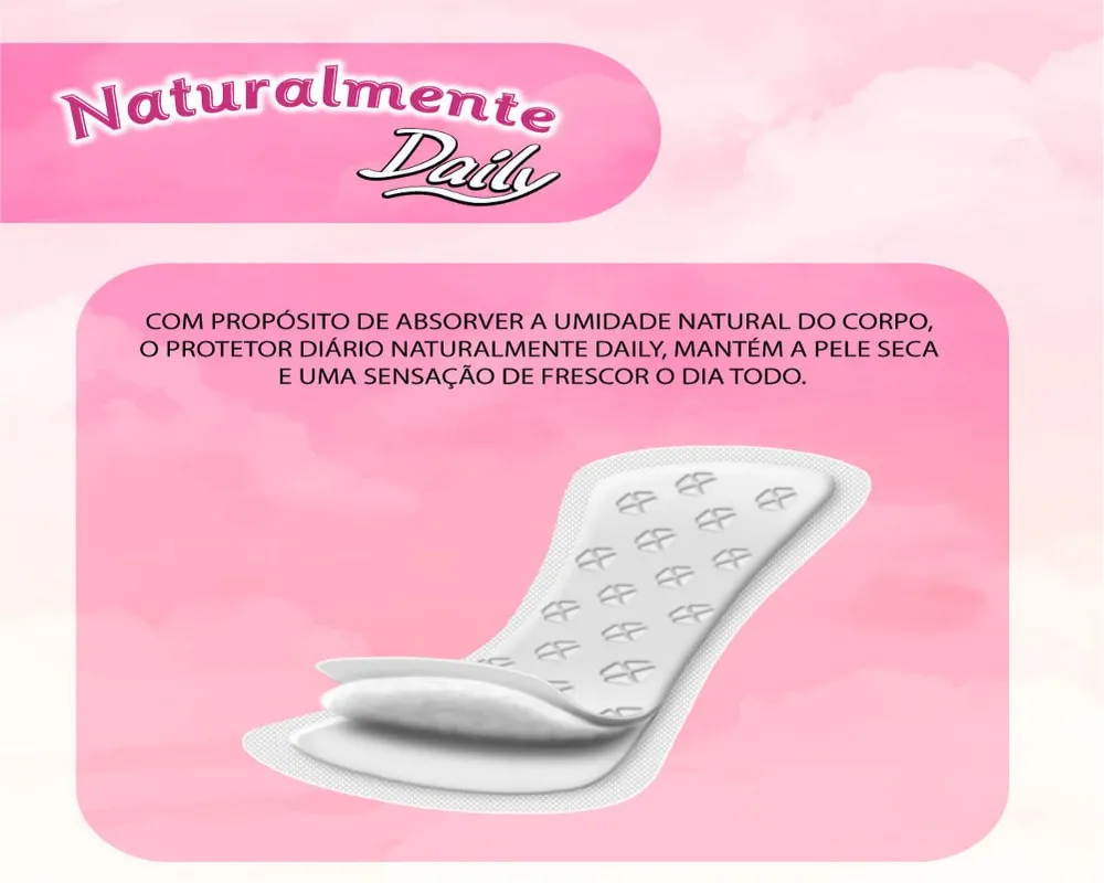 ABSORVENTE NATURALM PROT DIA 50UN