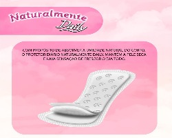 ABSORVENTE NATURALM PROT DIA 50UN