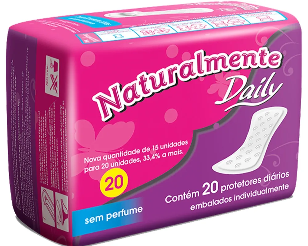 ABSORVENTE NATURALM PROT DIA S/P 20UN