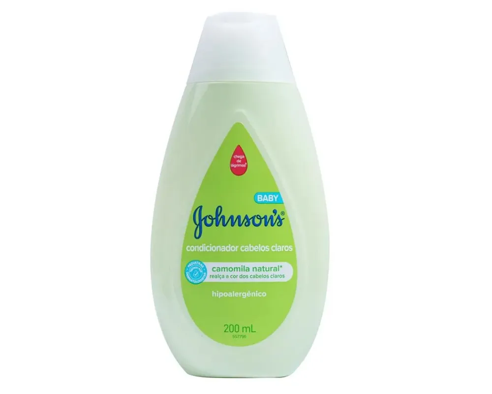 CONDICIONADOR JOHNSONS BABY CABELOS CLAROS 200ML