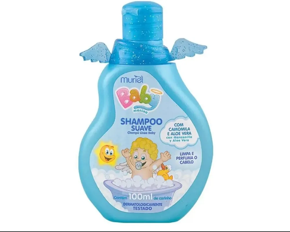 SHAMPOO MURIEL BABY MENINO AZUL 100ML