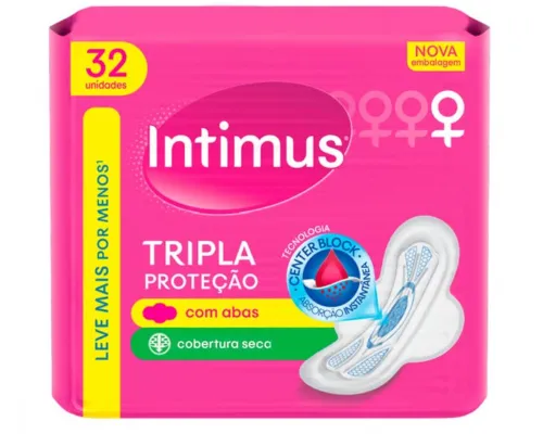 ABSORVENTE INTIMUS TR PRO SEC AB 32UN