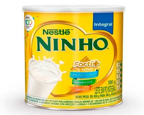 LEITE NINHO FORTI + INTEGRAL EM PO COM 380G