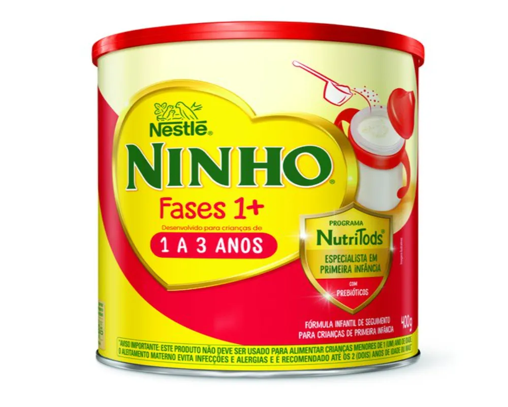 LEITE NINHO FASES 1+ PO 400G