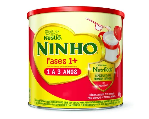 LEITE NINHO FASES 1+ PO 400G
