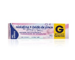 NISTATINA+OX ZINC POM DERM 60G