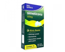 SIMETICONA 125MG 10CAP GEL MOL