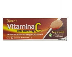VITAMINA C 1G 10CP EFERV GEOVIT