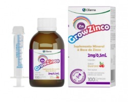 GROW ZINCO LIQ GUARANA 100ML