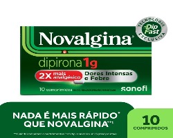 NOVALGINA 1G 10CP
