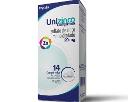 UNIZINCO 20MG 14CP