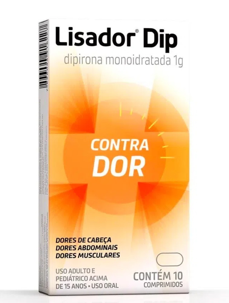 Lisador Dip 1g 10 Comprimidos