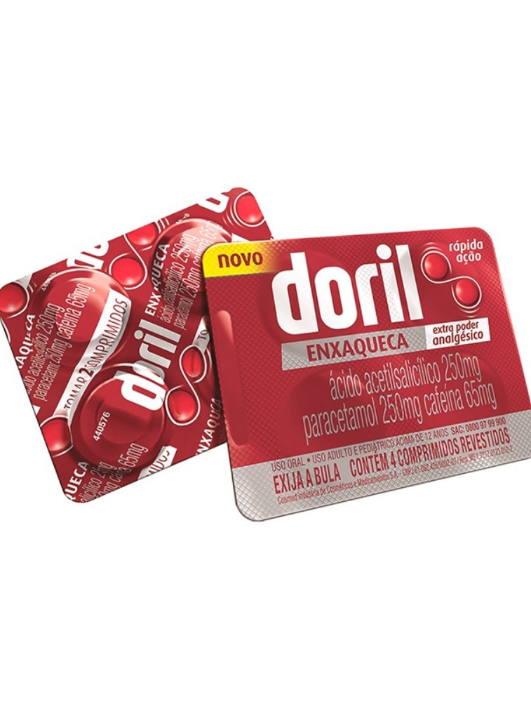 Doril Enxaqueca 4 comprimidos