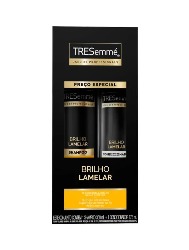 SHAMPOO+CONDICIONADOR TRESEMME BRILHO LAMELAR 350+1750ML