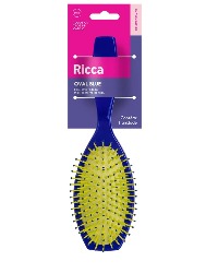 ESCOVA PARA CABELO RICCA OVAL BLUE REF.922