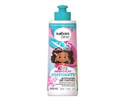 ATIVADOR DE CACHOS SALON LINE SOS KIDS CHICLETE 300ML