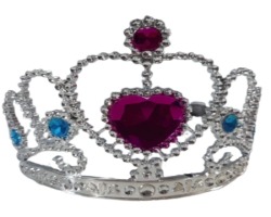 COROA PRINCESA PRATA
