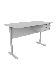 MESA ELITE ECONOMICA COM GAVETEIRO 1,20X0,60