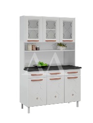 KIT TRIPLO C/TAM 3GV 3P C/V MIRAGE NEW BRANCO