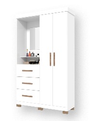 ROUPEIRO NICE LUXO - BRANCO