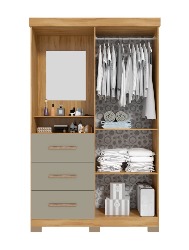 ROUPEIRO NICE LUXO - BRANCO
