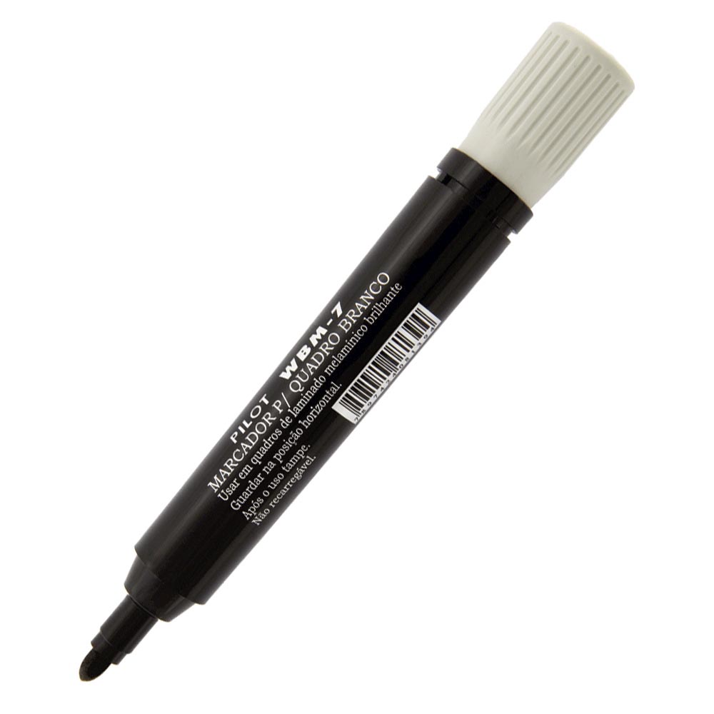 MARCADOR QUADRO BRANCO REC.WBM-7 PRETO