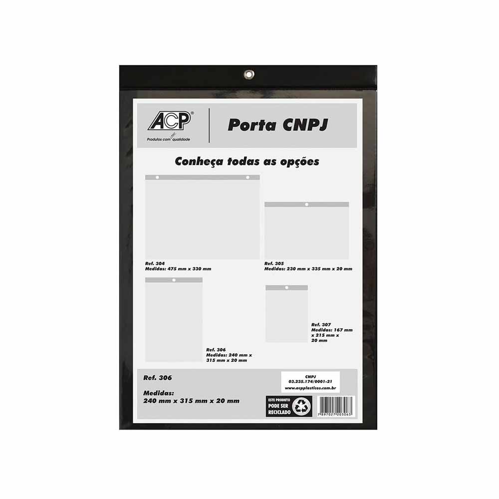 PORTA CNPJ VERTICAL OFICIO 24 X 31CM
