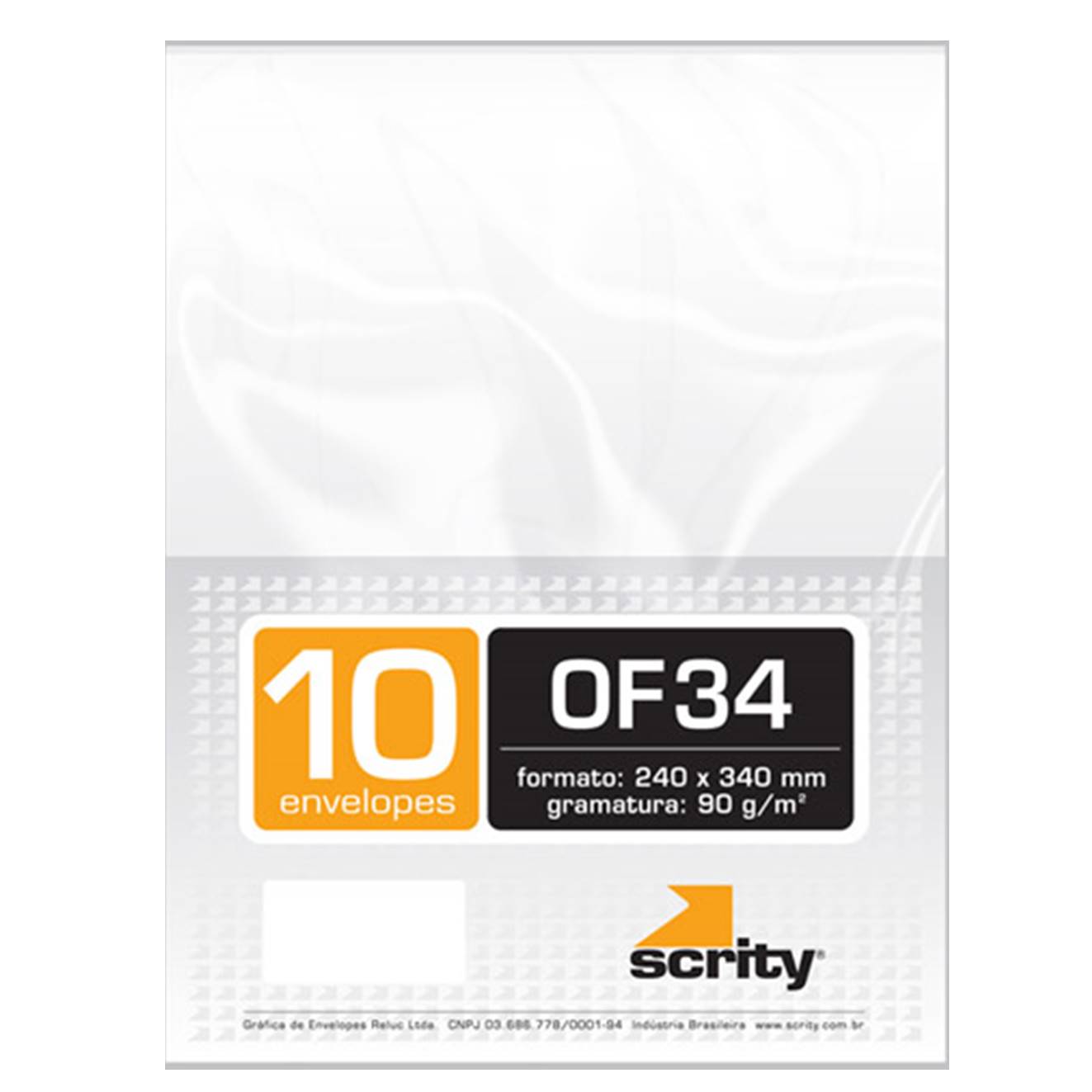 ENVELOPE SACO BCO BLISTER 24X34 C/10 UN