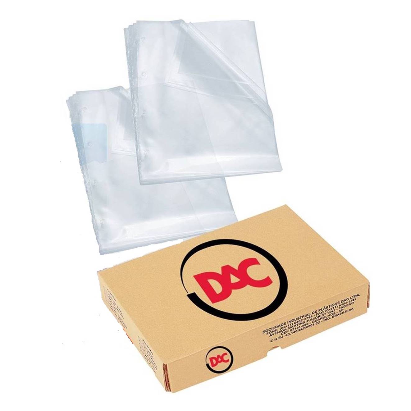 SACO PASTA OF C/100 UN 0.12 C/04 FUROS