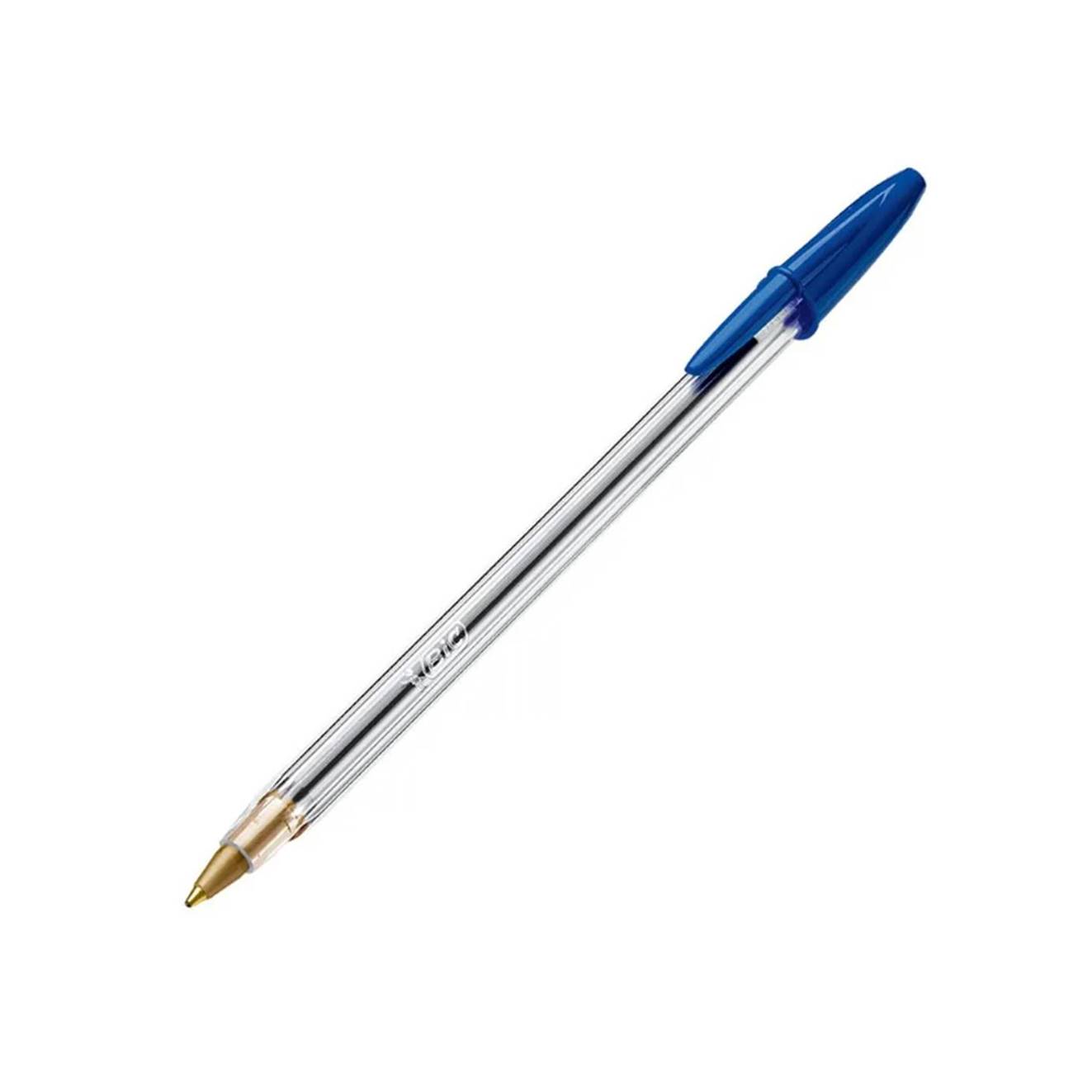 CANETA BIC CRISTAL MEDIA 1.0 COR AZUL