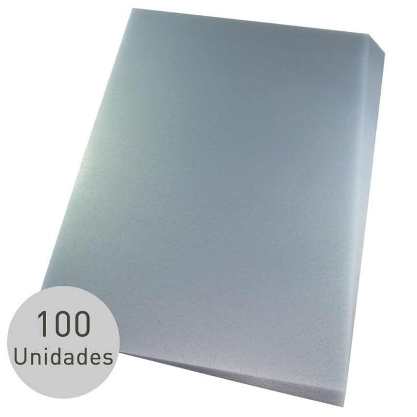 CAPA ENCADERNACAO A-4 C/100 UN CRISTAL