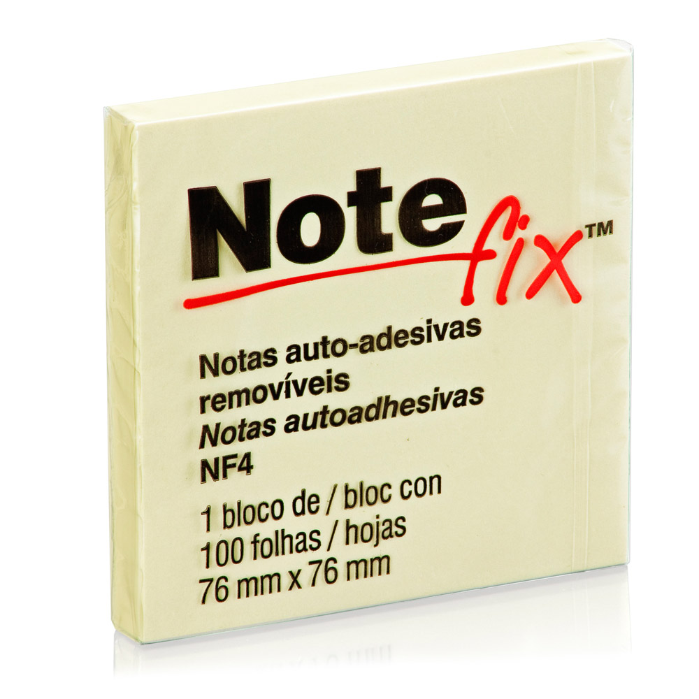POST IT 76X76 C/100FLS NOTEFIX AMARELO