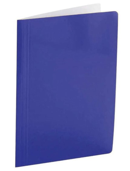 Pasta Grampo Trilho Papelão Azul Frama