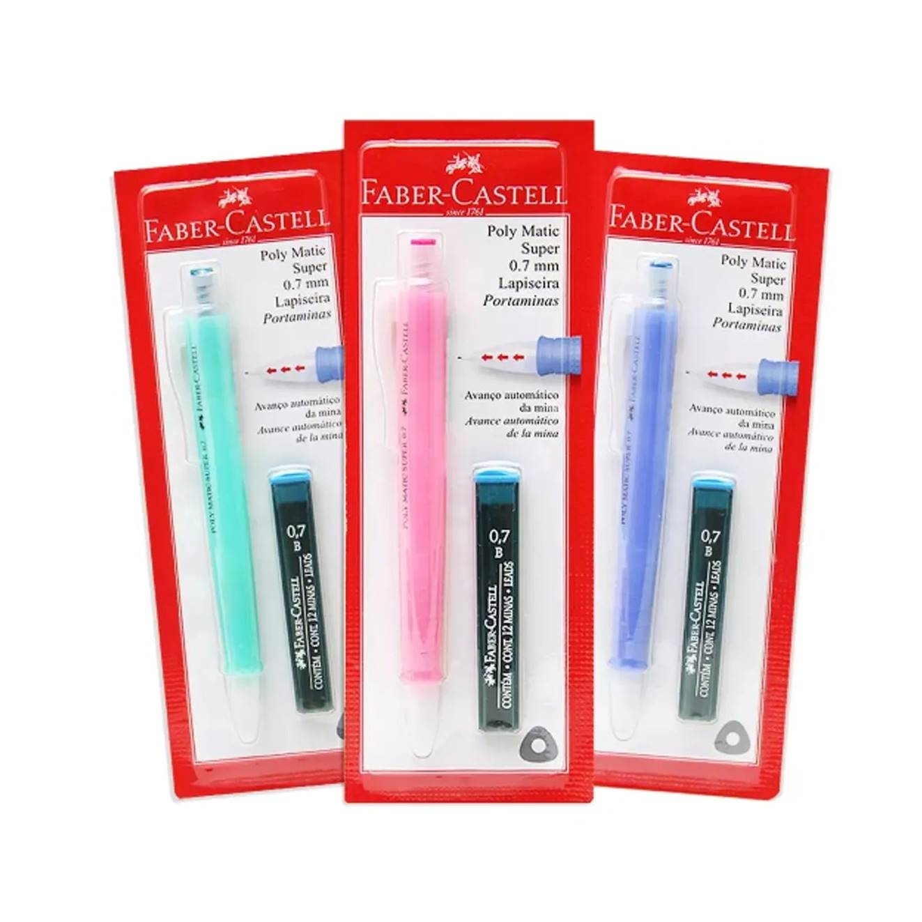 LAPISEIRA 0.7 BLISTER POLY MATIC SUPER