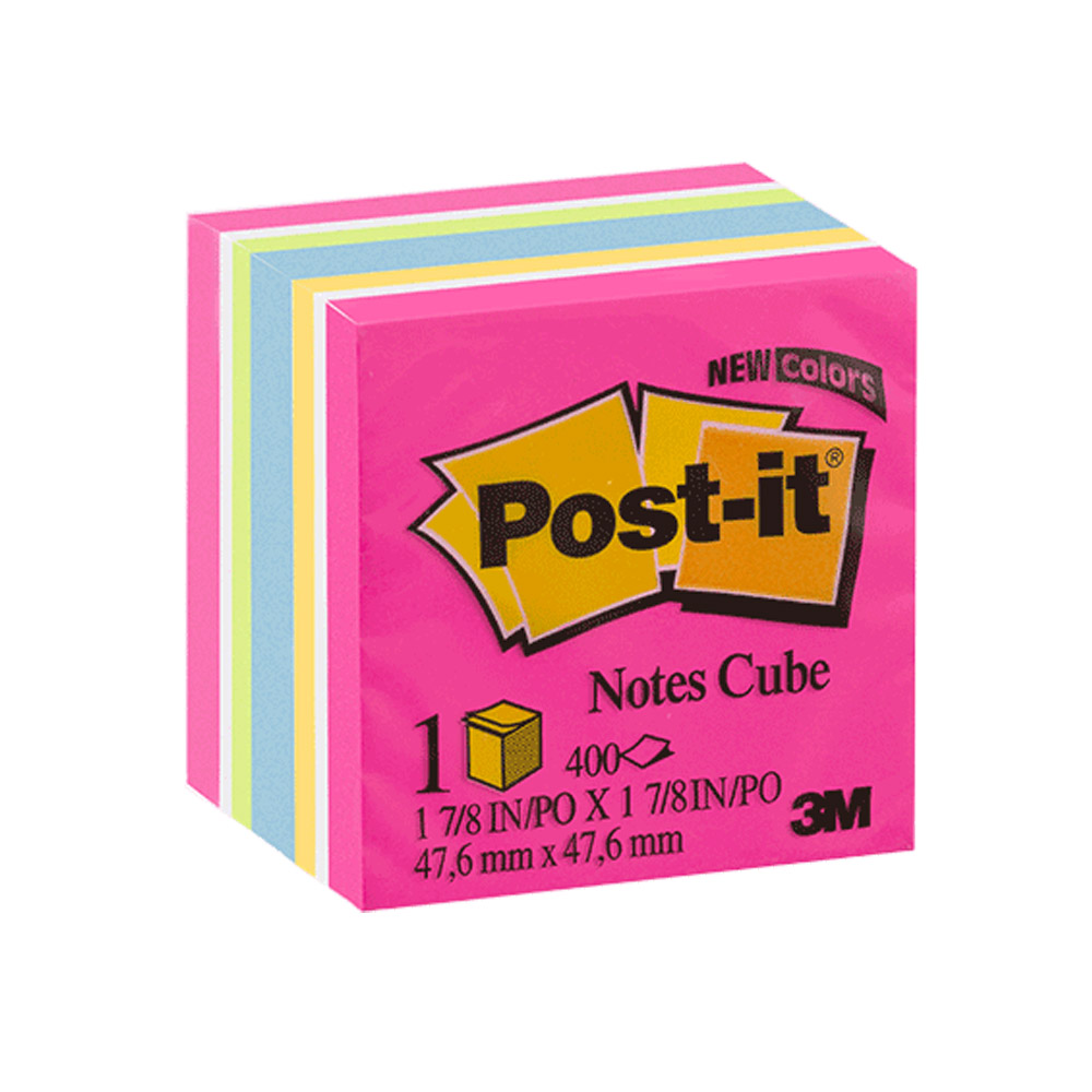 POST IT 47,6X47,6 C/400FLS CUBINHO ULTRA
