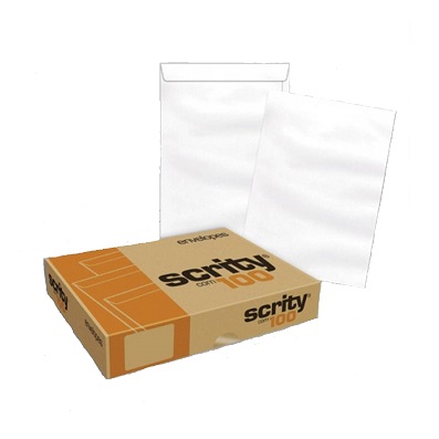 ENVELOPE SACO BCO SCRITY 16 X 22 C/100UN