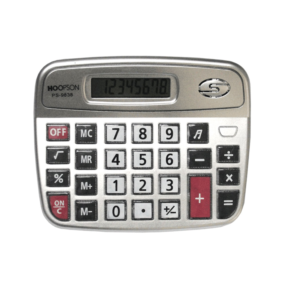 CALCULADORA MESA 08 DIG.PILHA PEQUNA